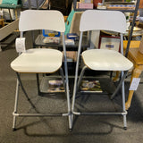 Metal Stool (Bar - With Back)