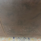Leather Ottoman