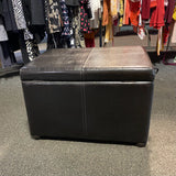 Leather Ottoman