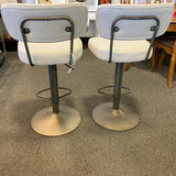 Fabric Stool (Bar - With Back)