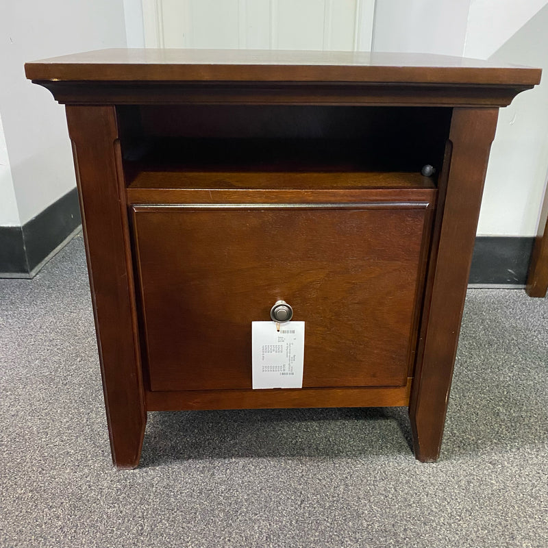 Wood Nightstand