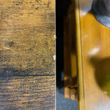 Wood and Metal Desk