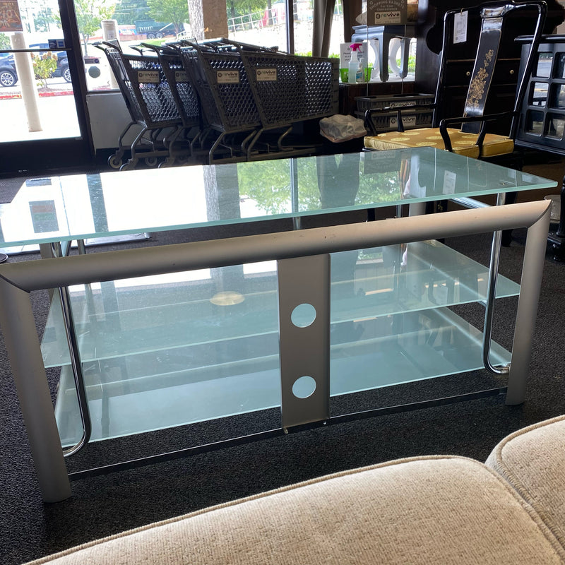 Metal and Glass Stand (TV)