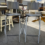 Plastic Stool (Bar - With Back)