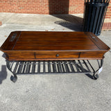 wood & metal Table ( Coffee)