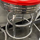 Chrome Stool (Bar - No Back)