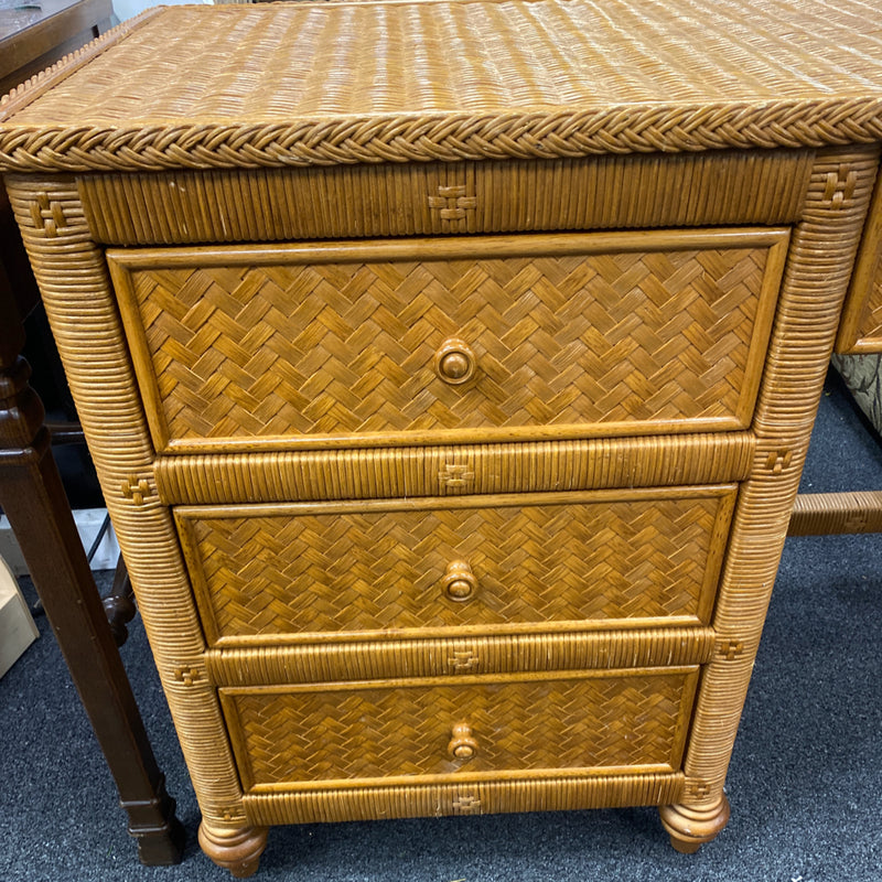 Wicker Desk