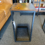 Wood and Metal Table ( End)