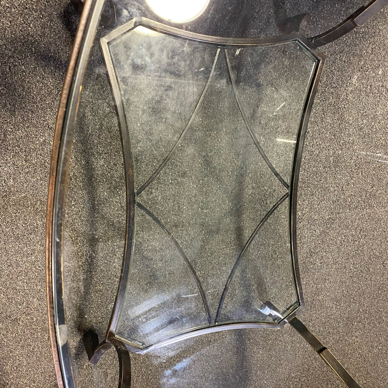 Metal & Glass Table ( Coffee)
