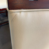 Wood Stool (Bar - With Back)