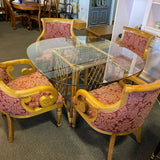 Wood Table ( W/ Chairs)