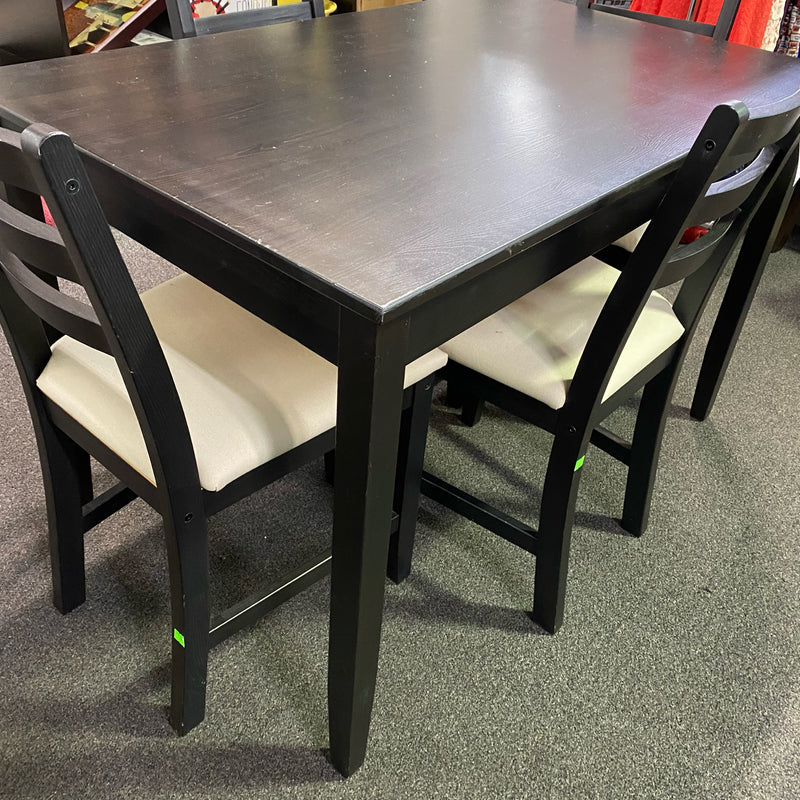 Wood Table ( W/ Chairs)