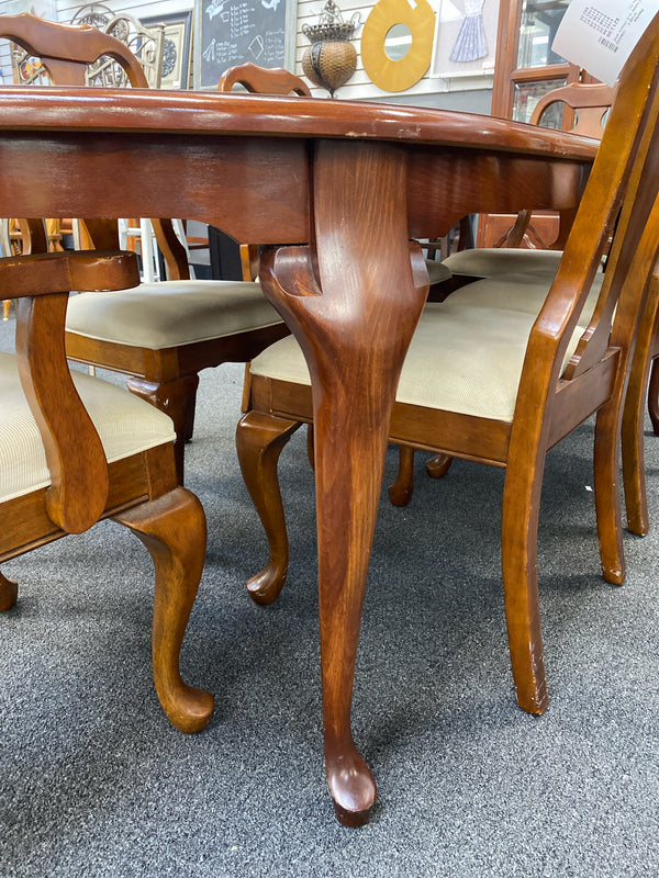 Wood Table ( W/ Chairs)