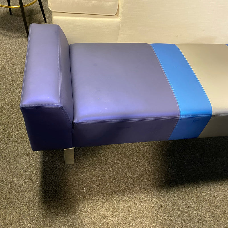 Faux leather Bench