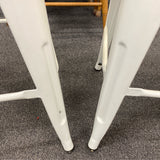 Metal Stool (Bar - With Back)