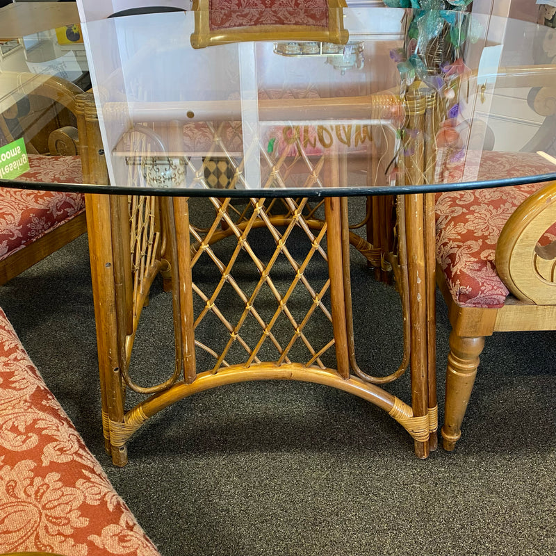 Wood Table ( W/ Chairs)
