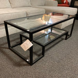 Metal and Glass Table ( Coffee)
