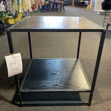 Wood and Metal Table ( End)