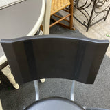 Plastic Stool (Bar - With Back)