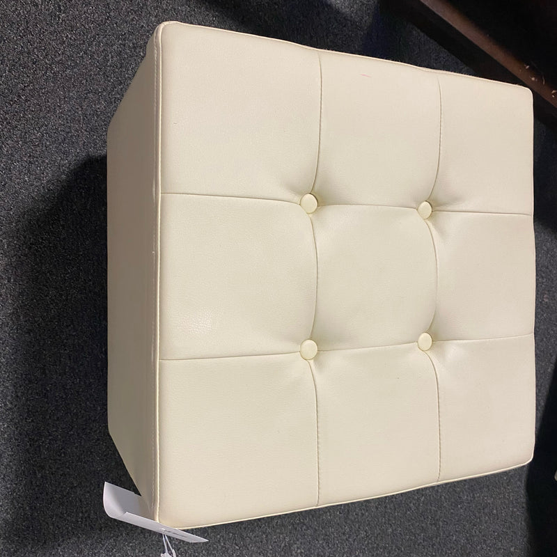 Leather Ottoman