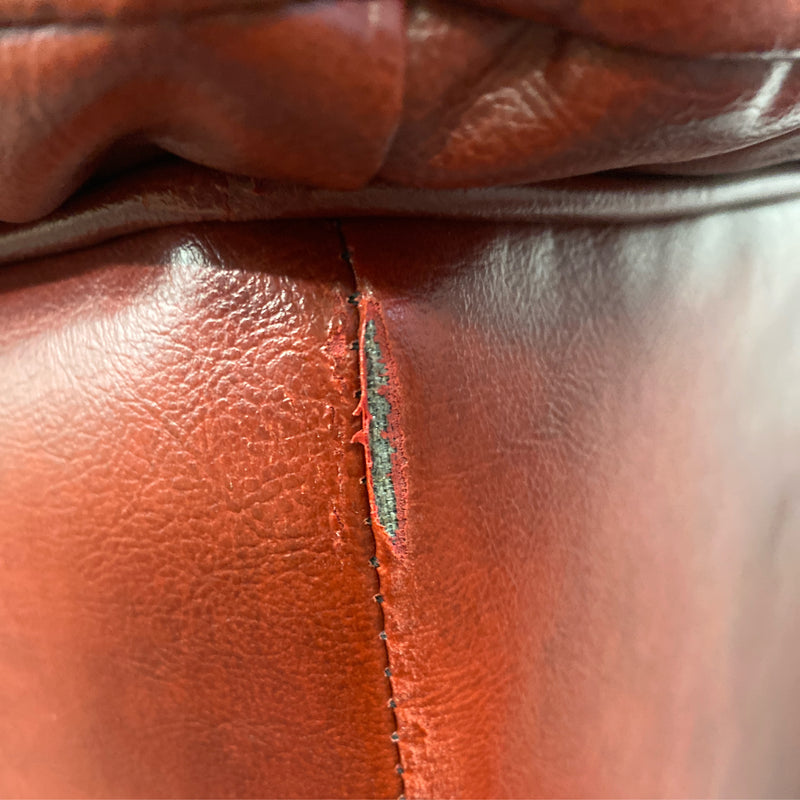 Pleather Sofa