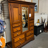 Wood Chest of Drawers