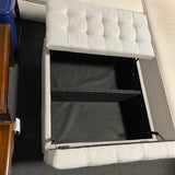 Fabric Ottoman