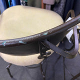 Metal Stool (Bar - With Back)