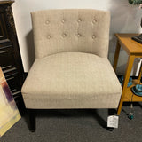 Fabric and wood Chair (Accent - single)