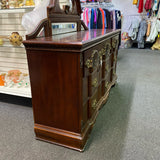 Wood Dresser (With Mirror)