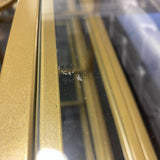 Metal and Glass Table (Sofa)