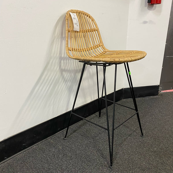 Bamboo Stool (Bar - With Back)