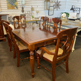 Wood Table ( W/ Chairs)