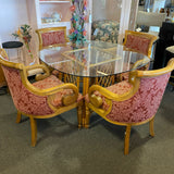 Wood Table ( W/ Chairs)