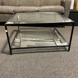 Glass and Metal Table ( Coffee)