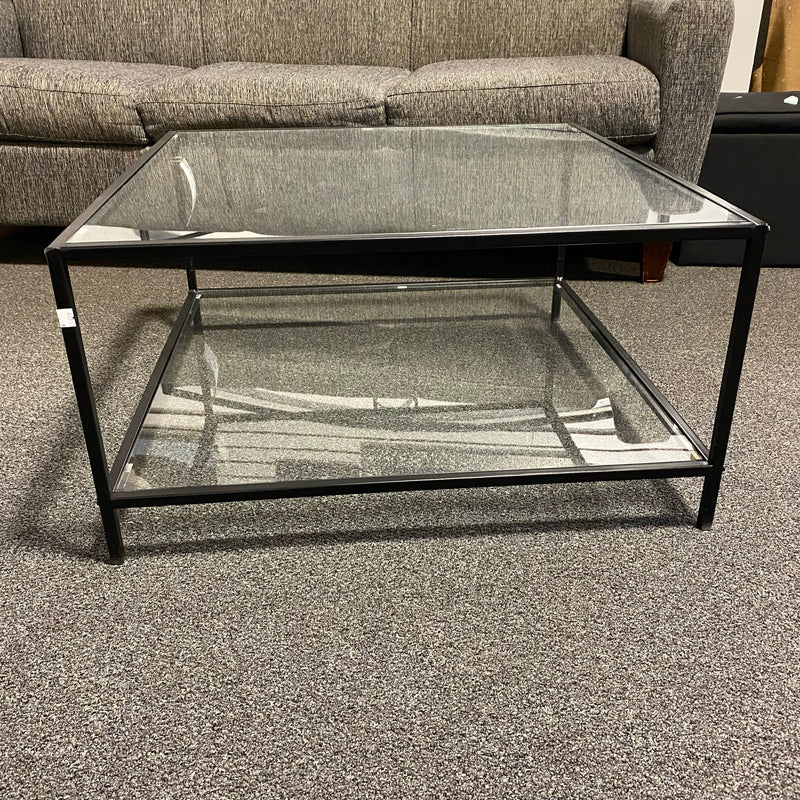 Glass and Metal Table ( Coffee)
