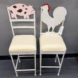 Stool (Bar - With Back)