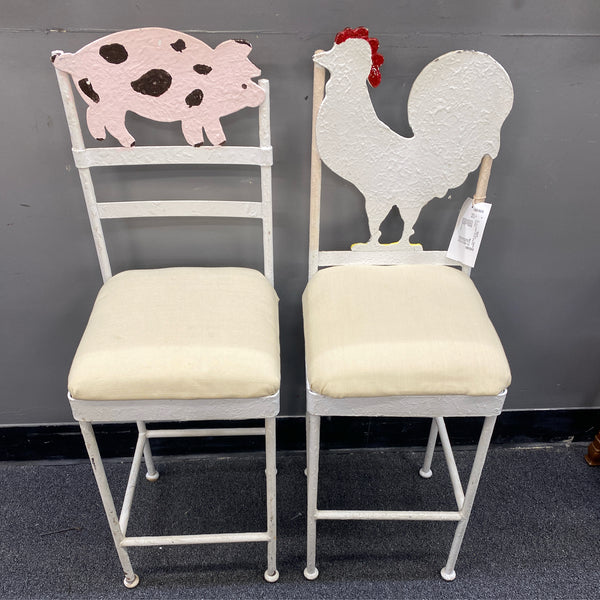 Stool (Bar - With Back)