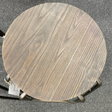 wood & metal Stool (Bar - No Back)