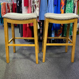 Wood Stool (Bar - No Back)