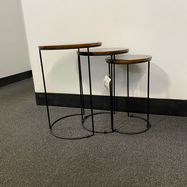 Wood and Metal Table (Accent)
