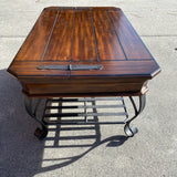 wood & metal Table ( Coffee)
