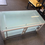 Metal and Glass Stand (TV)