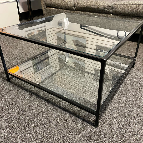 Glass and Metal Table ( Coffee)