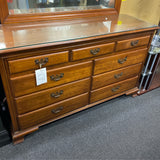 Wood Dresser (With Mirror)