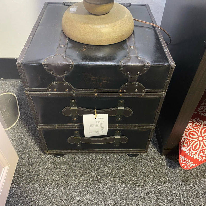 Leather Nightstand