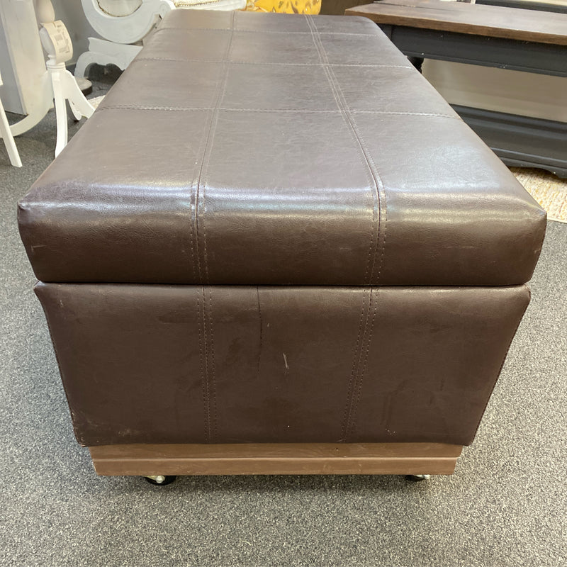 Pleather Bench