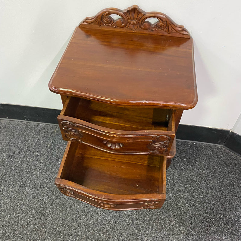 Wood Nightstand