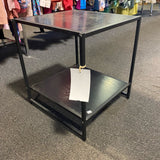 Wood and Metal Table ( End)