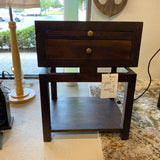 Wood Nightstand
